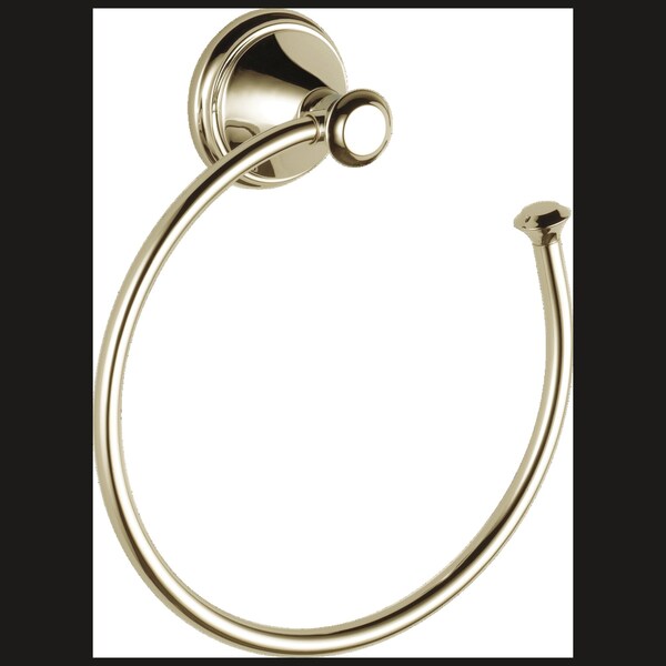 Delta Cassidy Towel Ring 79746PN Zoro